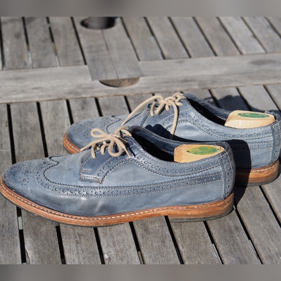 Allen Edmonds Banchory Wingtip Blue Derby - 9.5D main image 5